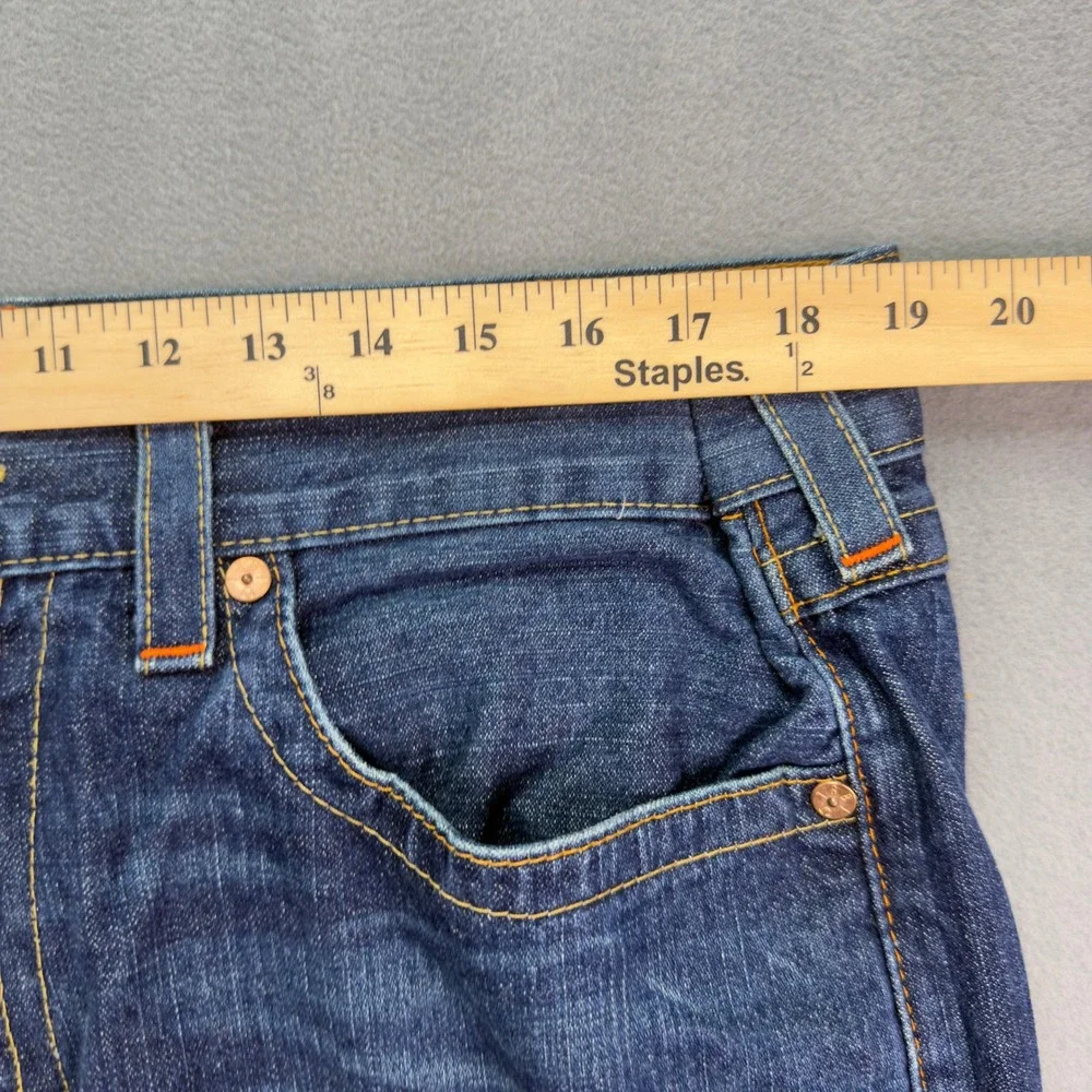 True Religion Billy Bootcut Jeans Size 38 Blue Denim Mens Pants